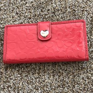 Authentic coach wallet